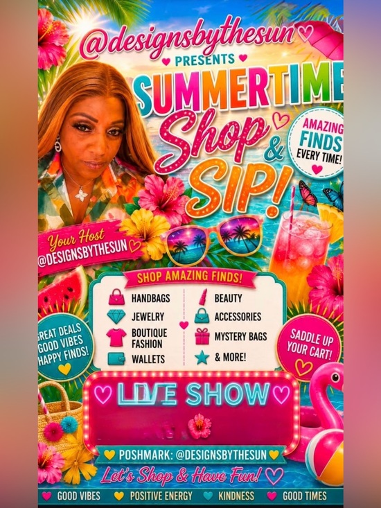 LET”S POSH ABOUT IT Other - 7/24 @ 3 PM🛼LADIES IT’S TIME TO GET SUMMERTIME FINE& SLAY-DRESSES-SHOES & MORE🛼